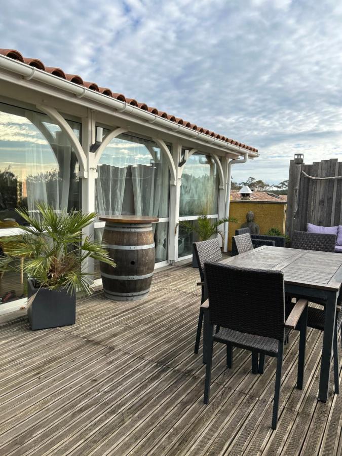 Ferienwohnung Surf Ou Golf House A Quelques Pas De L'Ocean Moliets-et-Maa Exterior foto